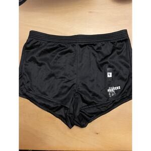 B14-4 Women’s Hooters Vintage OG Dolfin Shorts Black Size Small Medium Large 14”